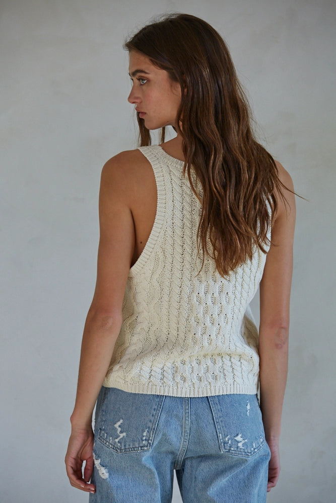 SYLAR SWEATER VEST TANK