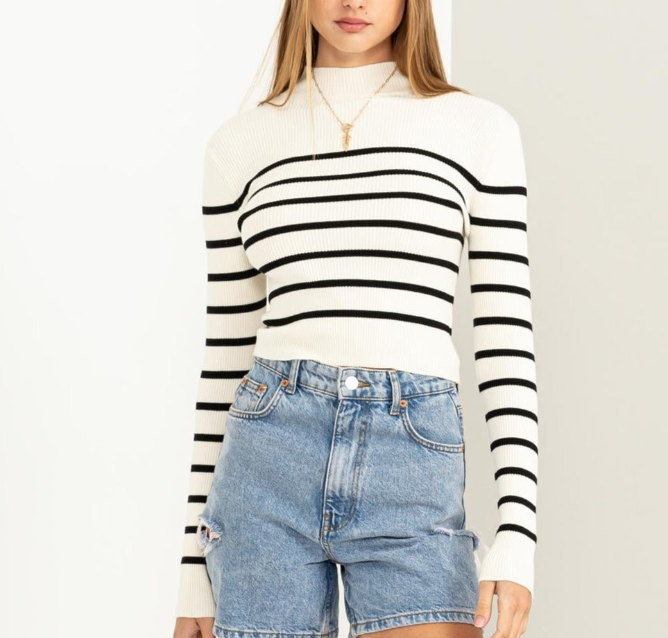 SOPHIA STRIPED SWEATER