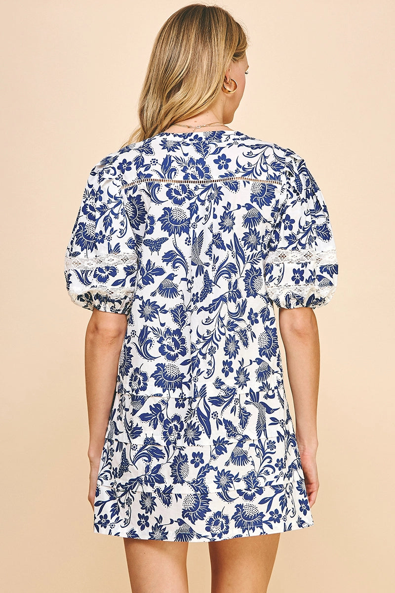 MAXINE LACE MINI DRESS