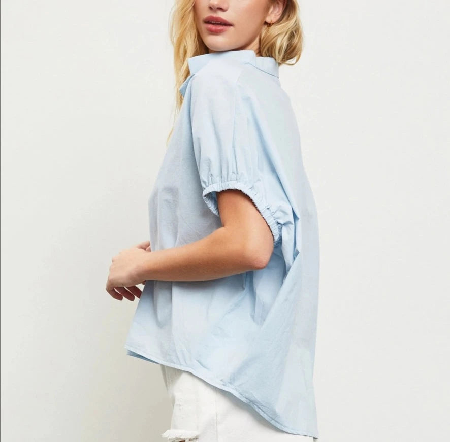 "STILL WATERS" TOP