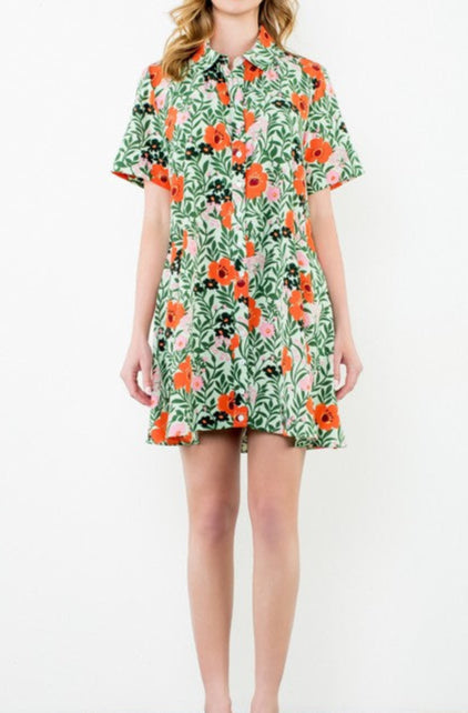 "LAMP UNTO MY FEET" DRESS