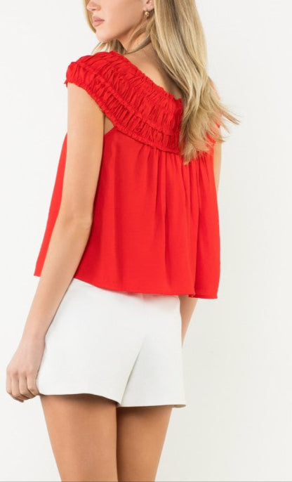 "FRESH FIRE" TOP