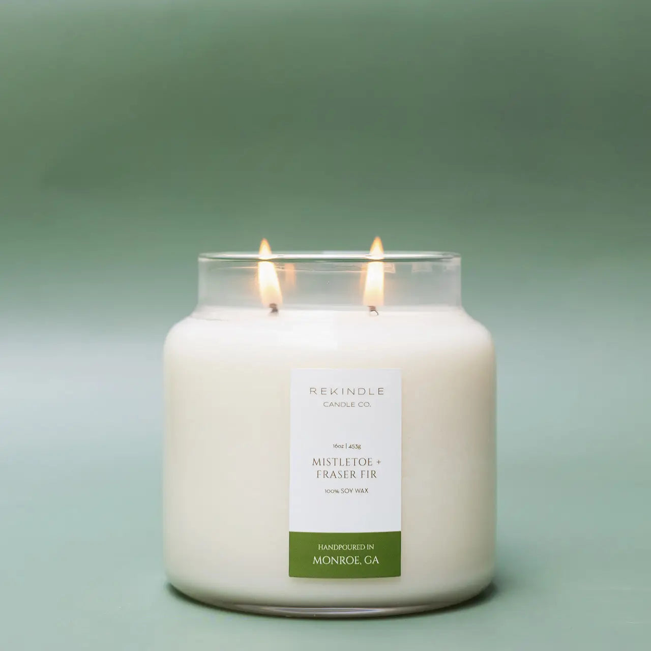 REKINDLE CANDLE CO 16 OZ CANDLE - HOLIDAY SCENTS
