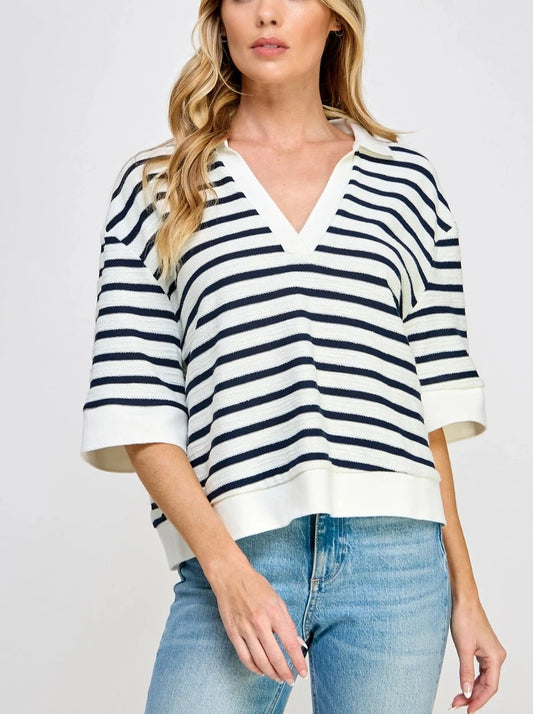 LEXIE STRIPE TOP
