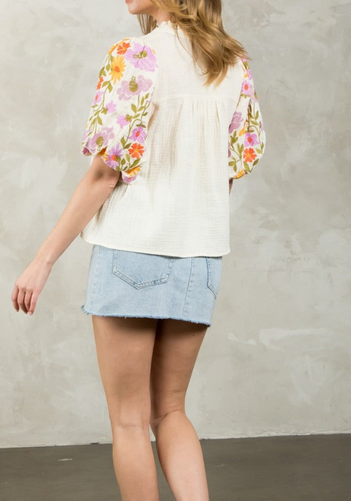 "BORN AGAIN" TOP