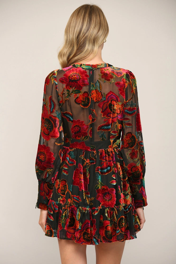 VICTORIA VELVET DRESS