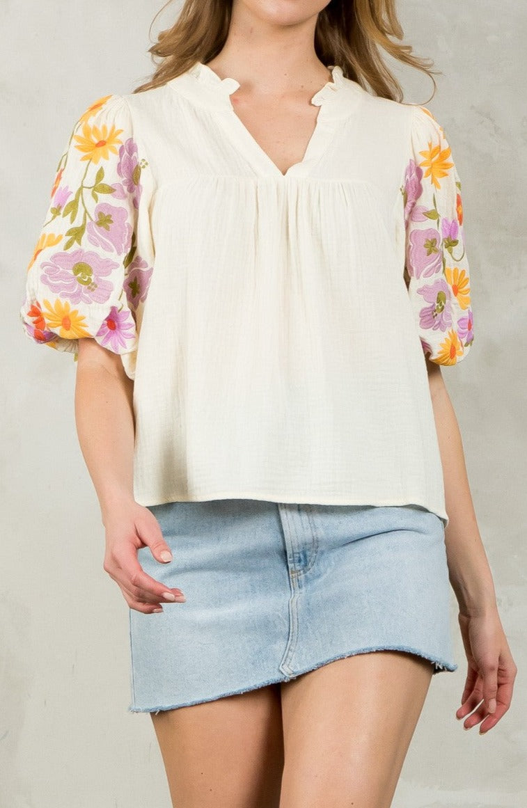 "BORN AGAIN" TOP
