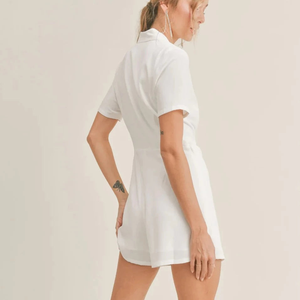 VOW WRAP ROMPER