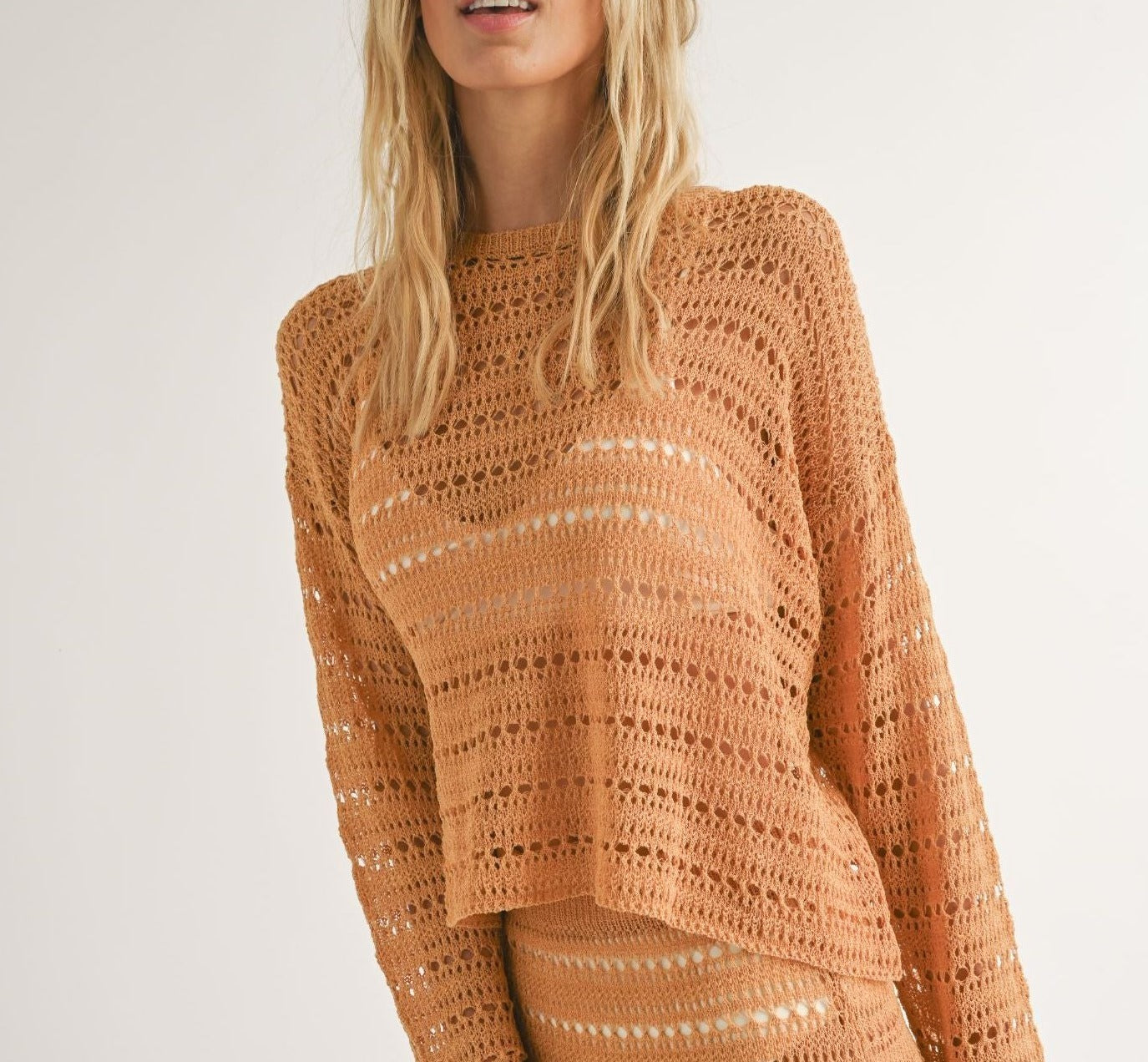 "BREAD OF LIFE" KNIT SWEATER