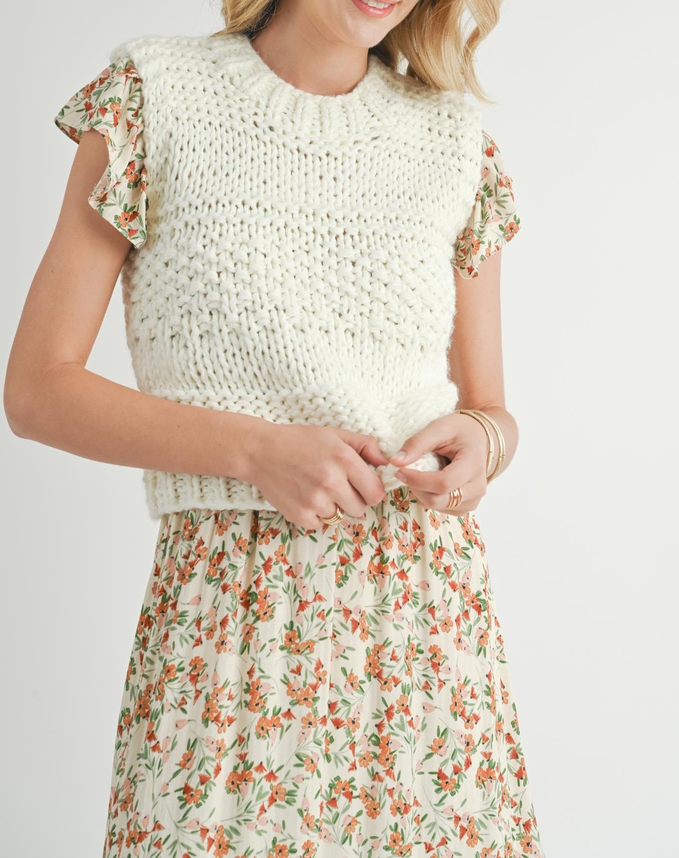 "GIVE THANKS" SWEATER