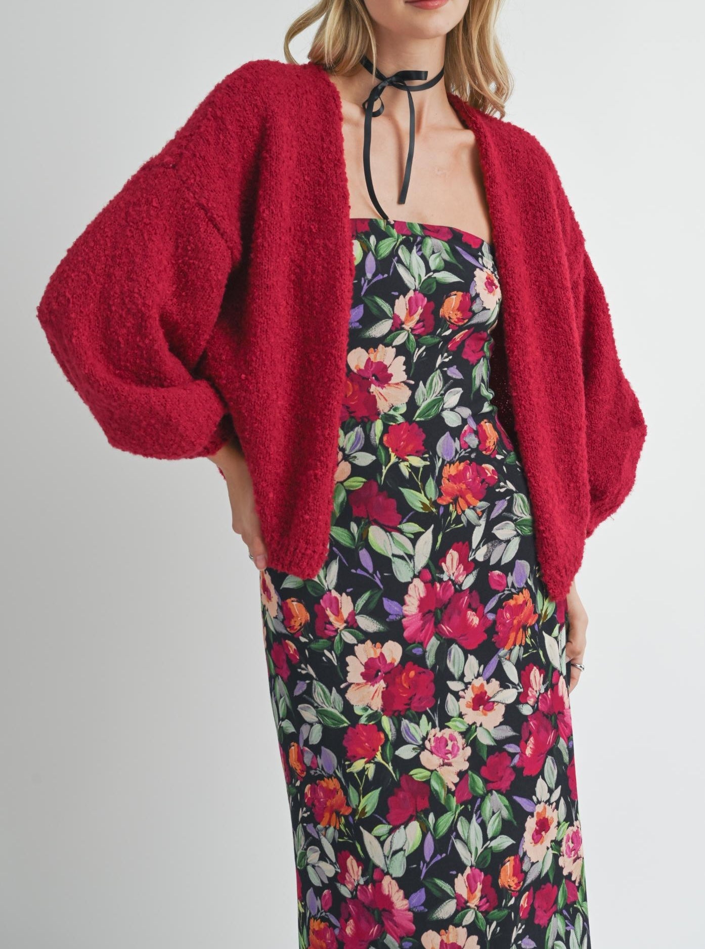 "FULLNESS" CARDIGAN