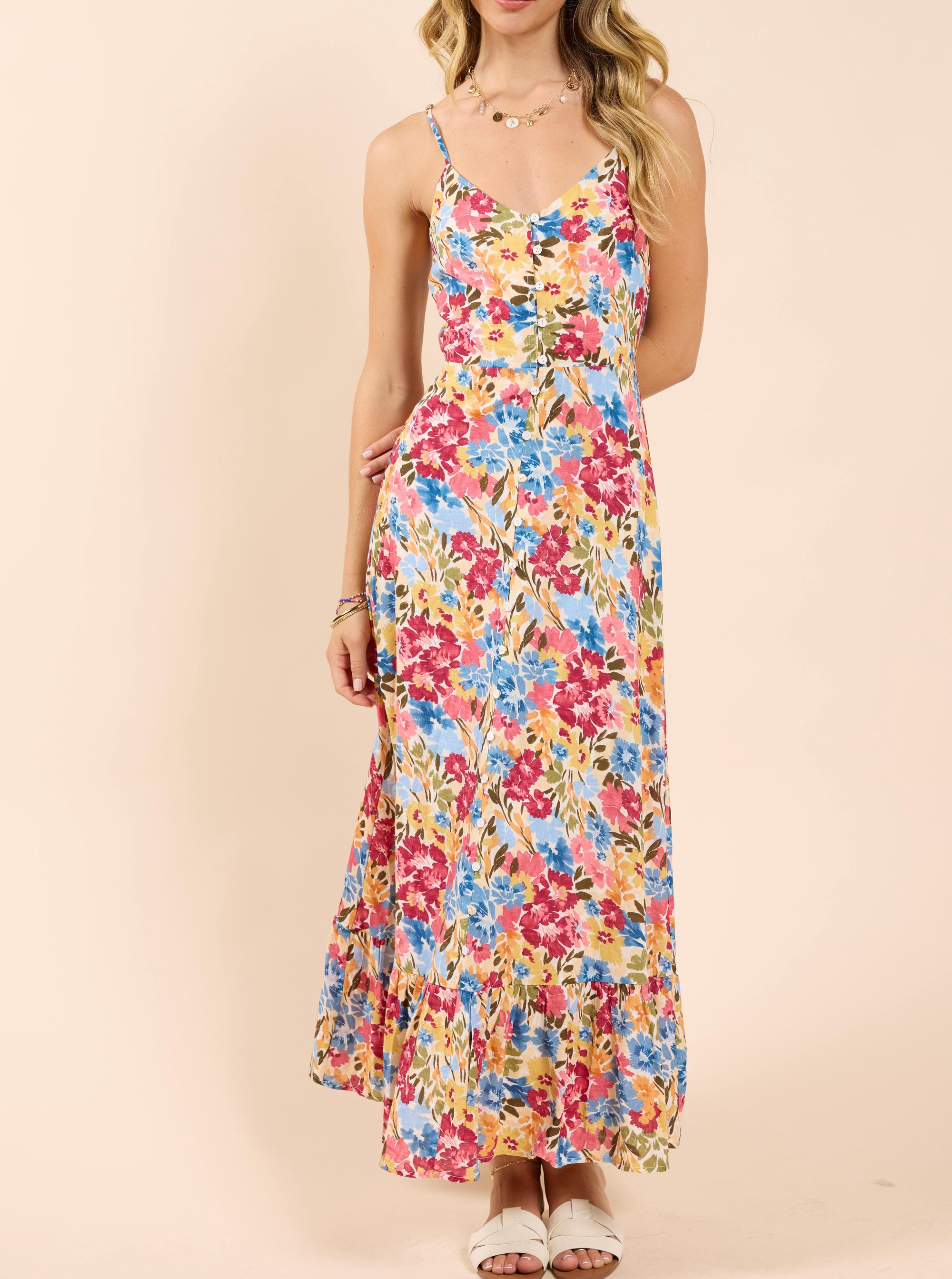"GET UP AND PRAISE" MAXI DRESS