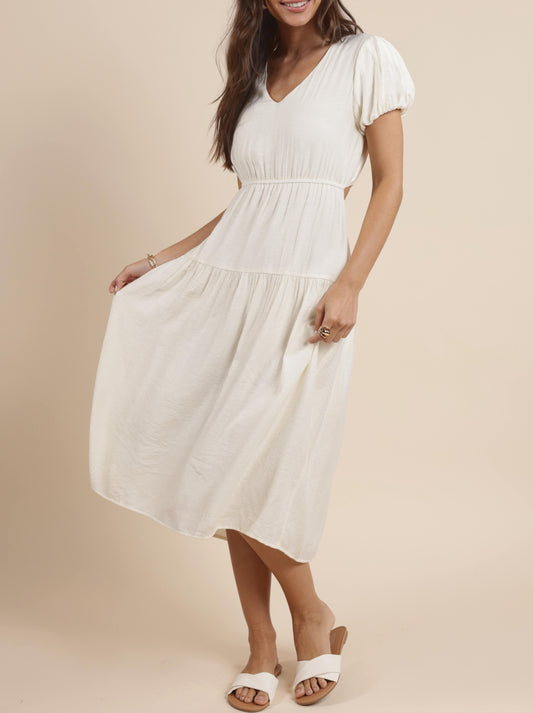 "MIGHTY WORKS" DRESS