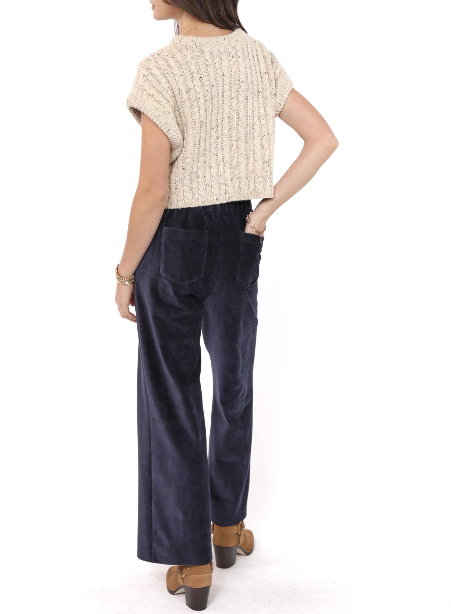 "BORN AGAIN" SWEATER TANK