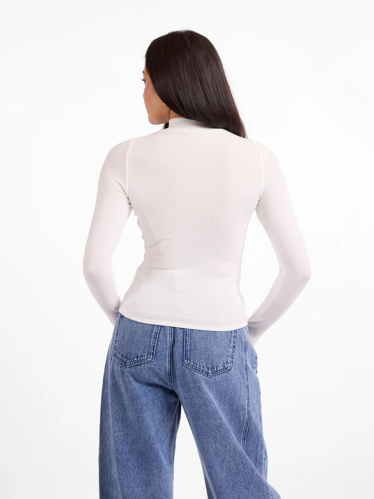 THE STAPLE MOCKNECK KNIT TOP