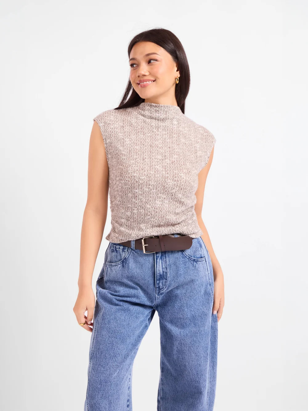 "SUNDAY STROLL" Knit Top