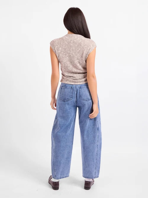 "SUNDAY STROLL" Knit Top