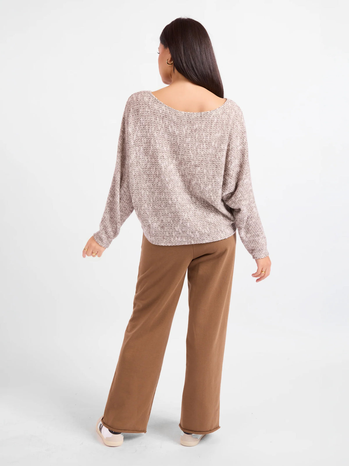 "IN GOOD COMPANY" Dolman Sleeve Knit Top