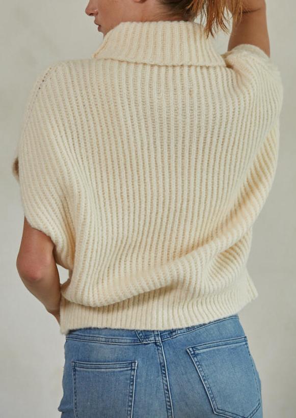 "WITH ME" SWEATER VEST