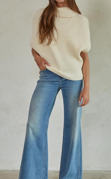 "WITH ME" SWEATER VEST