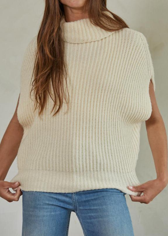 "WITH ME" SWEATER VEST