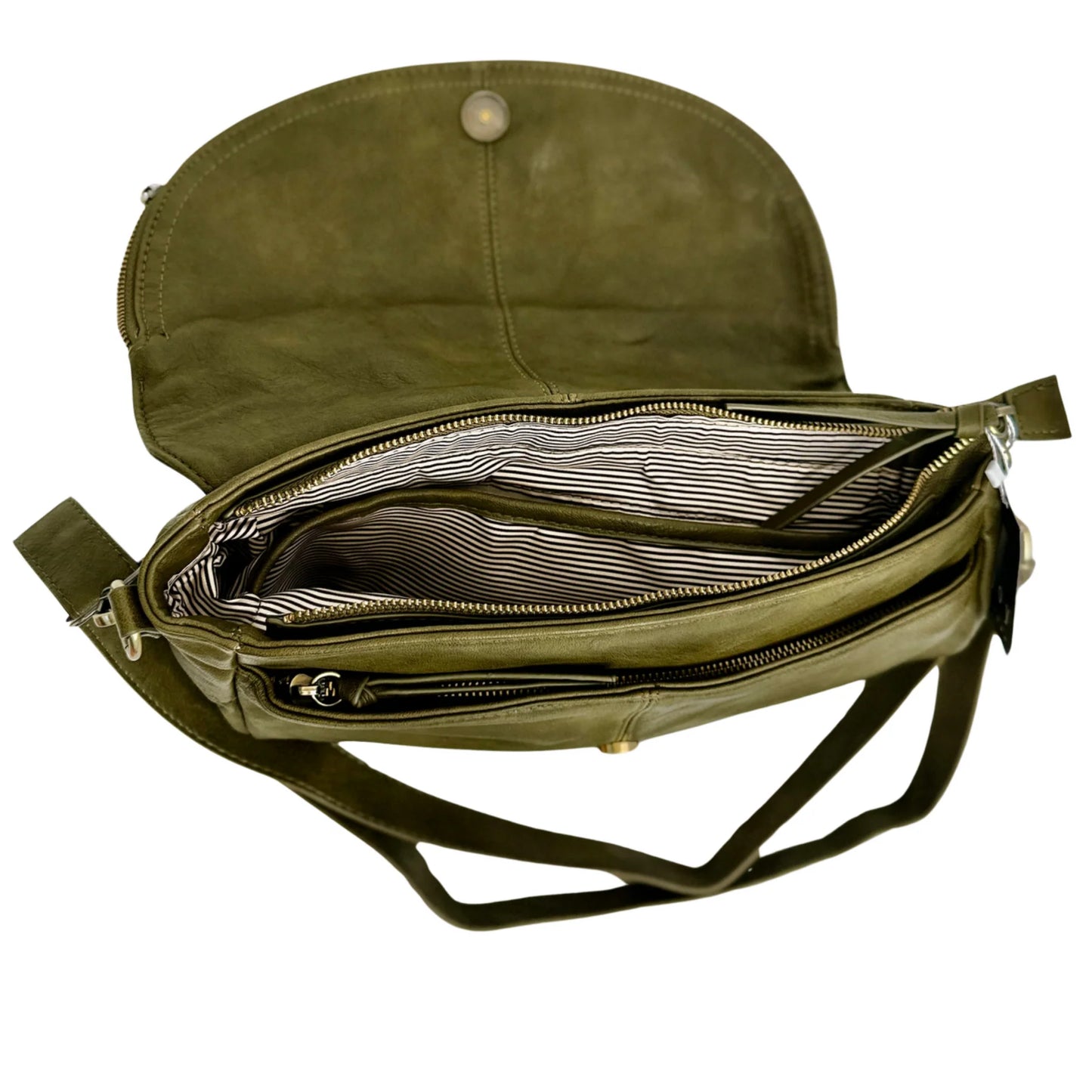 SELMA SADDLE CROSSBODY BAG