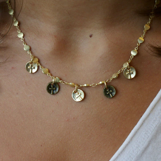 KATHERINE - CROSS NECKLACE