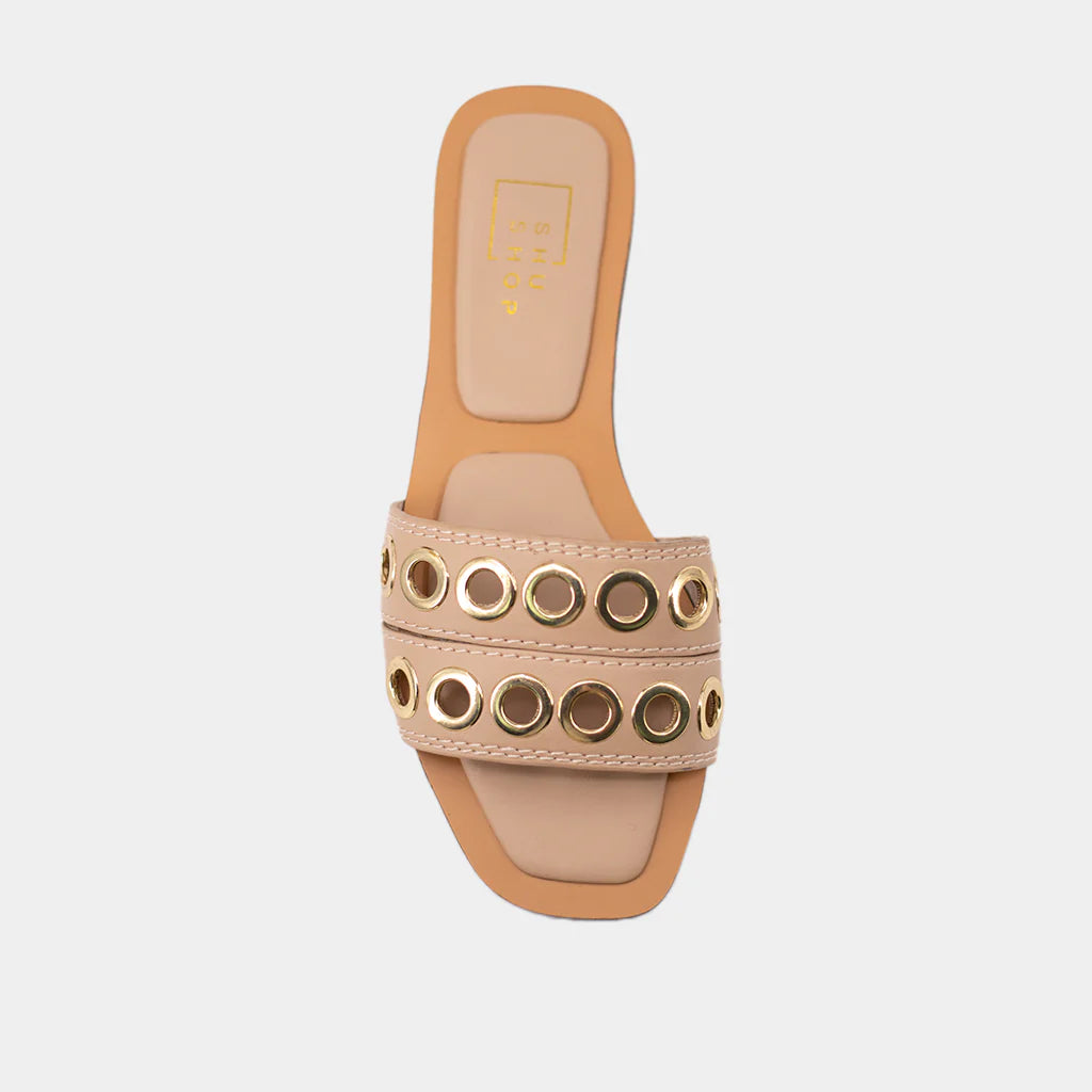 CODIE NUDE FLATS