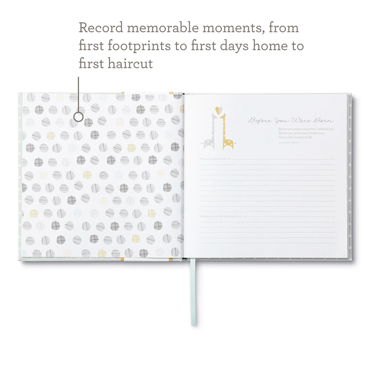 HELLO LITTLE ONE - Baby Keepsake Book