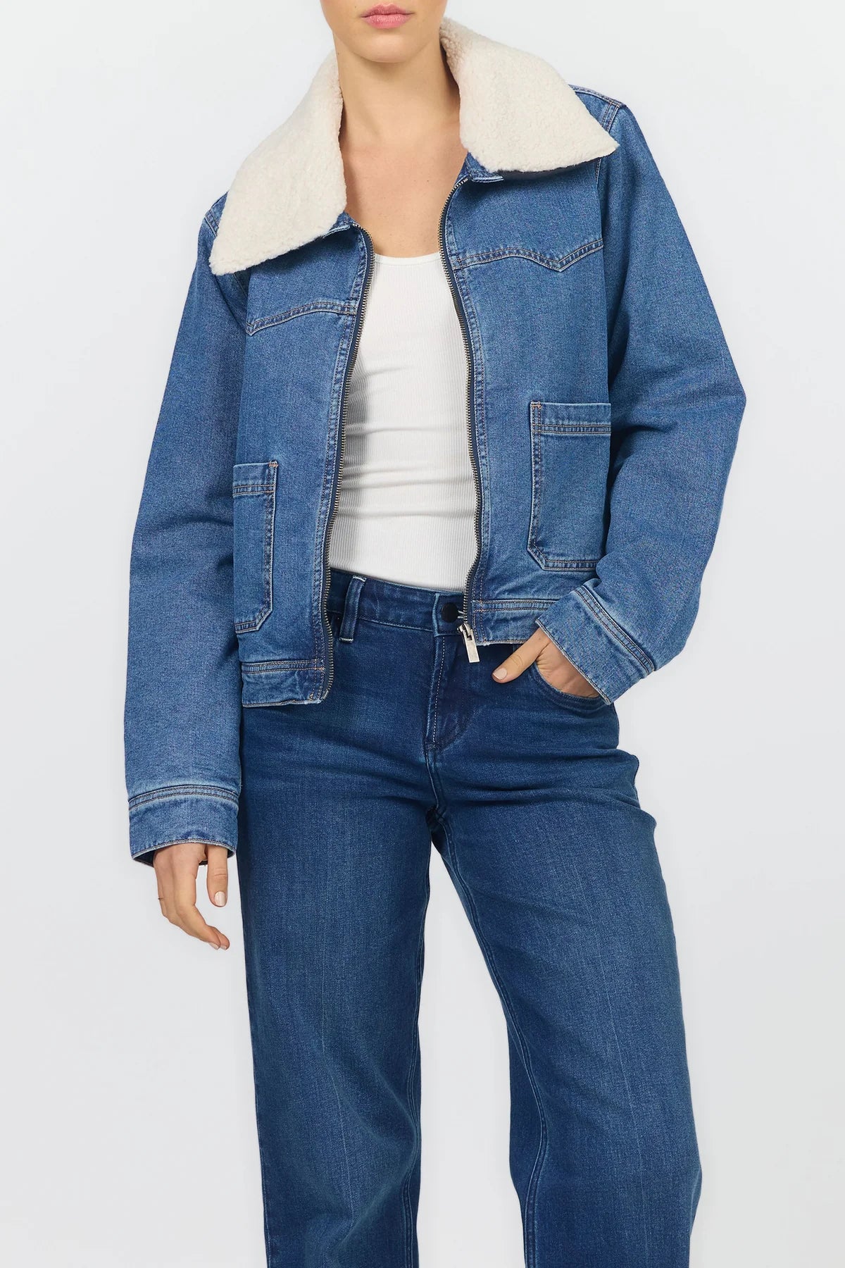 "WAVERLY DENIM JACKET" by Dear John