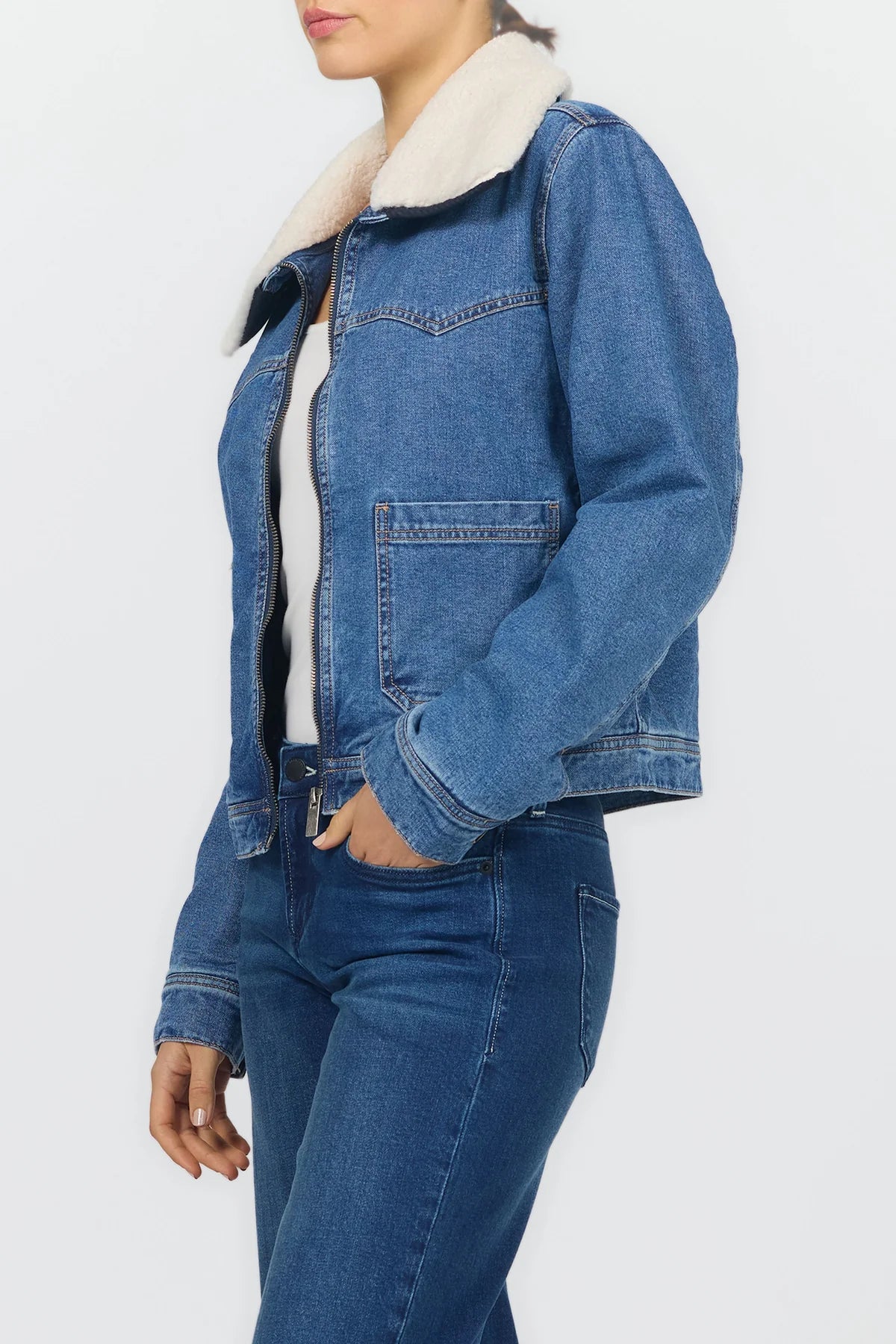 "WAVERLY DENIM JACKET" by Dear John