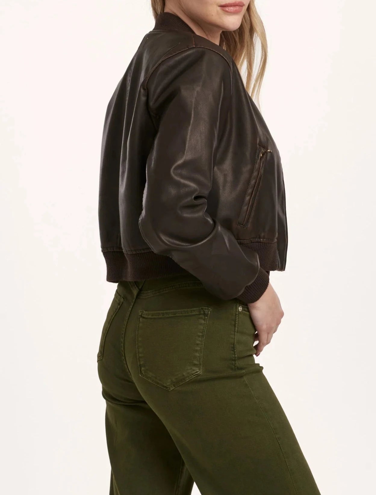 "SAILS" LEATHER JACKET