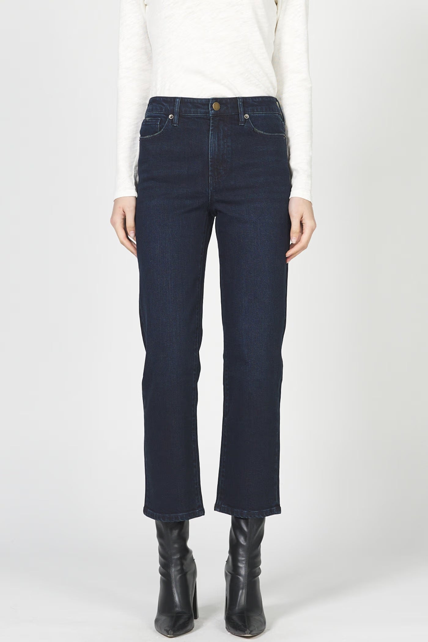 ANIKA CROPPED STRAIGHT LEG DENIM by Dear John