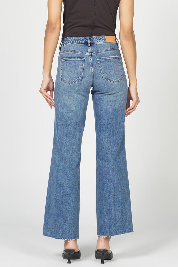 MICAH WIDE LEG DENIM JEANS by Dear John