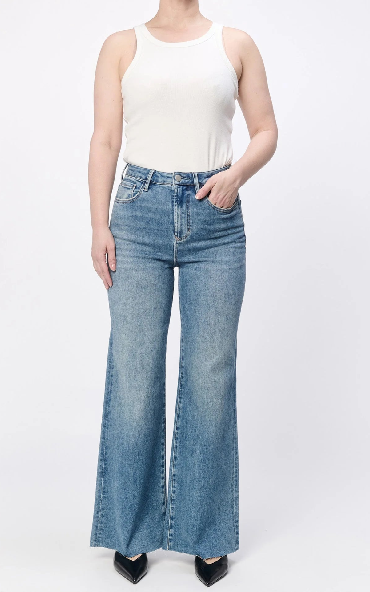 FIONA WIDE LEG JEANS