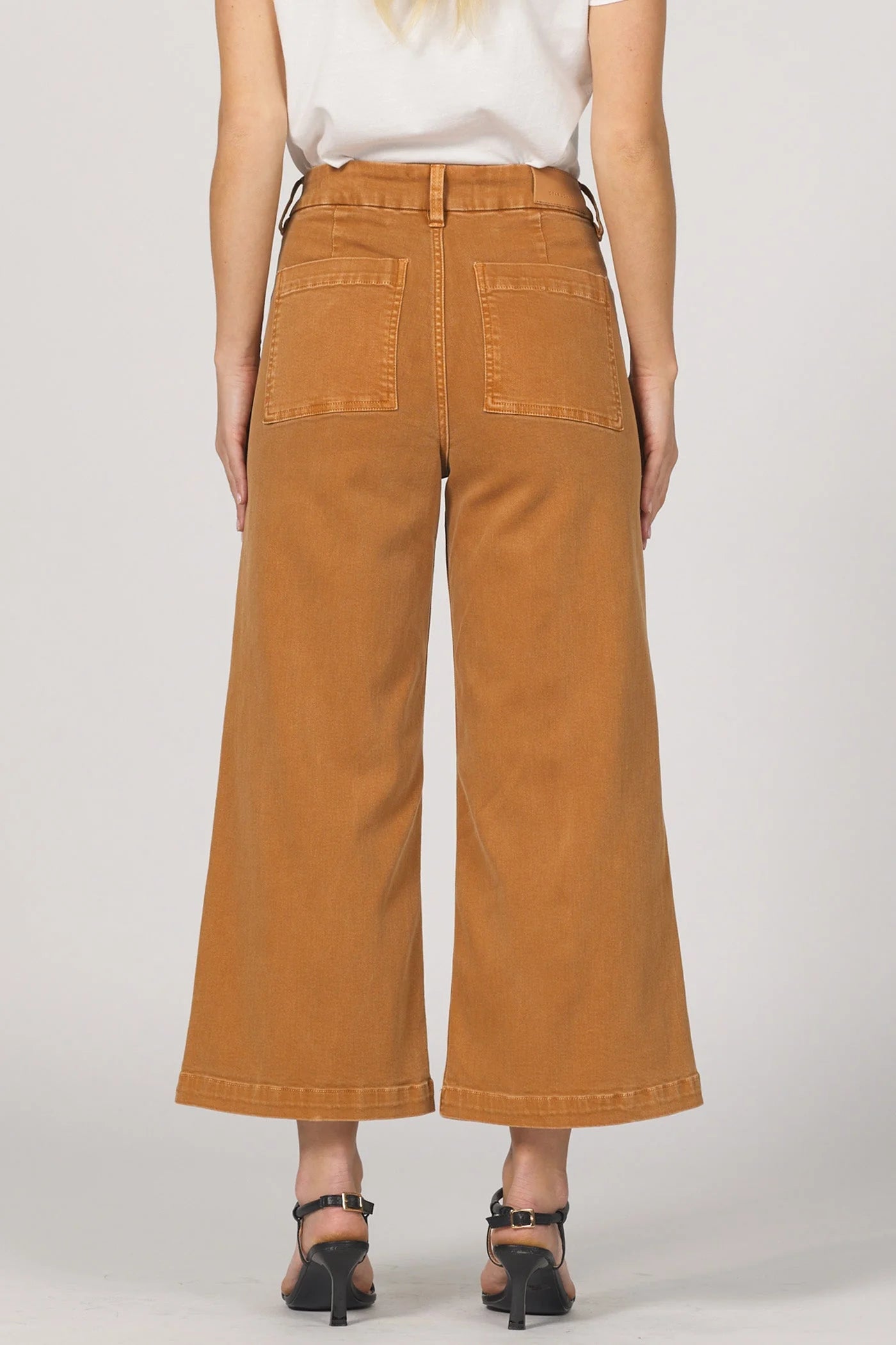 AUDREY WIDE LEG CROPPED DENIM by Dear John