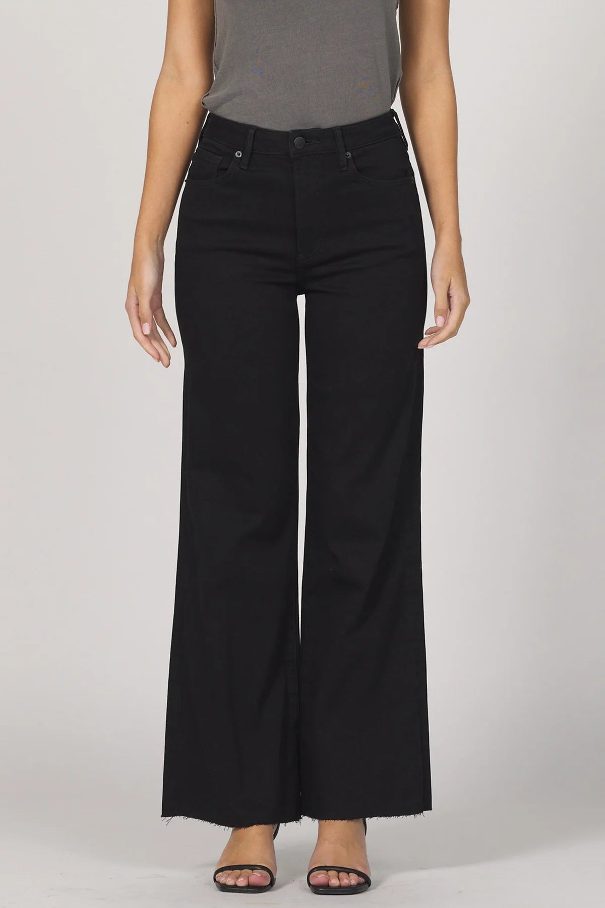 "FIONA WIDE LEG DENIM JEANS" by DEAR JOHN