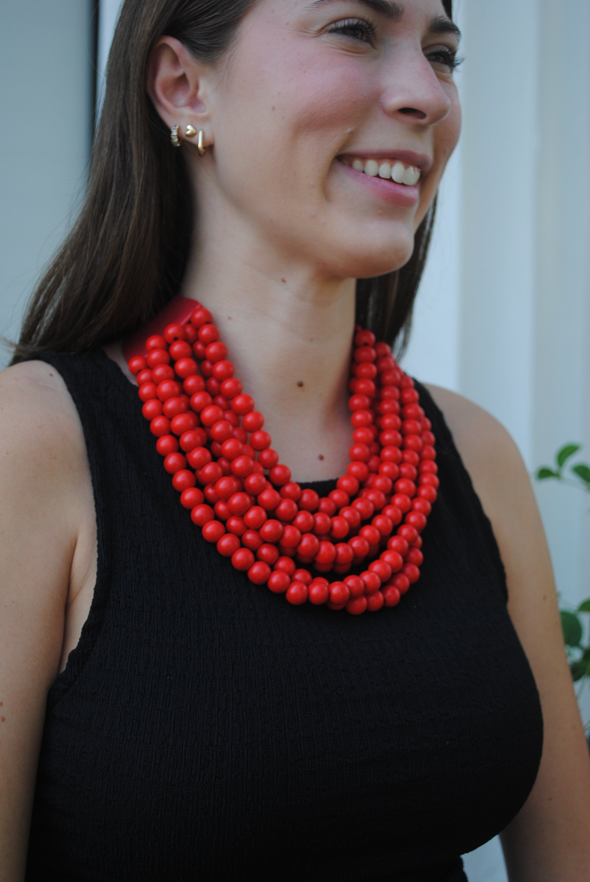 "SANFORD STACK" Beaded Necklace
