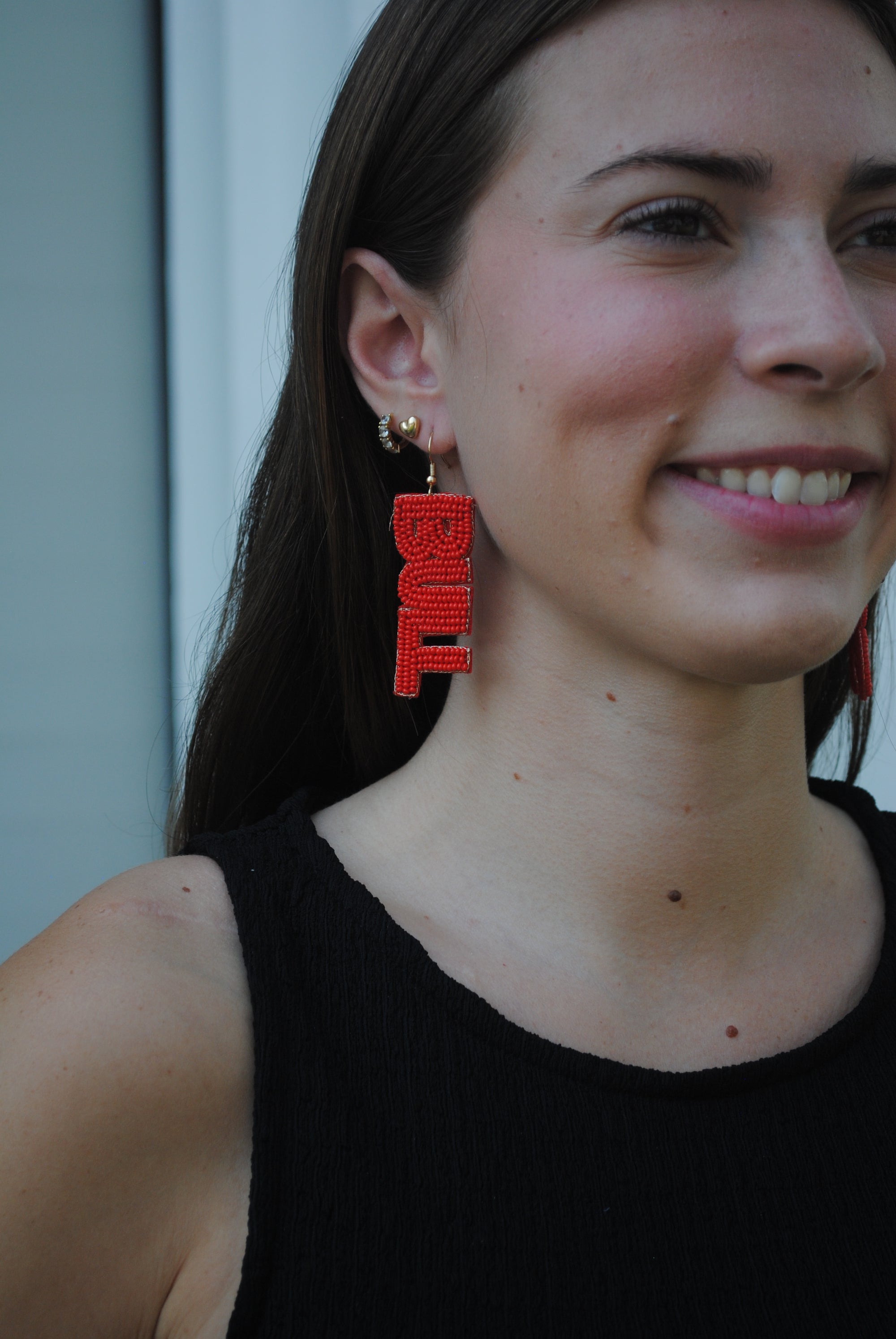 "BULL &amp; DOG" EARRINGS