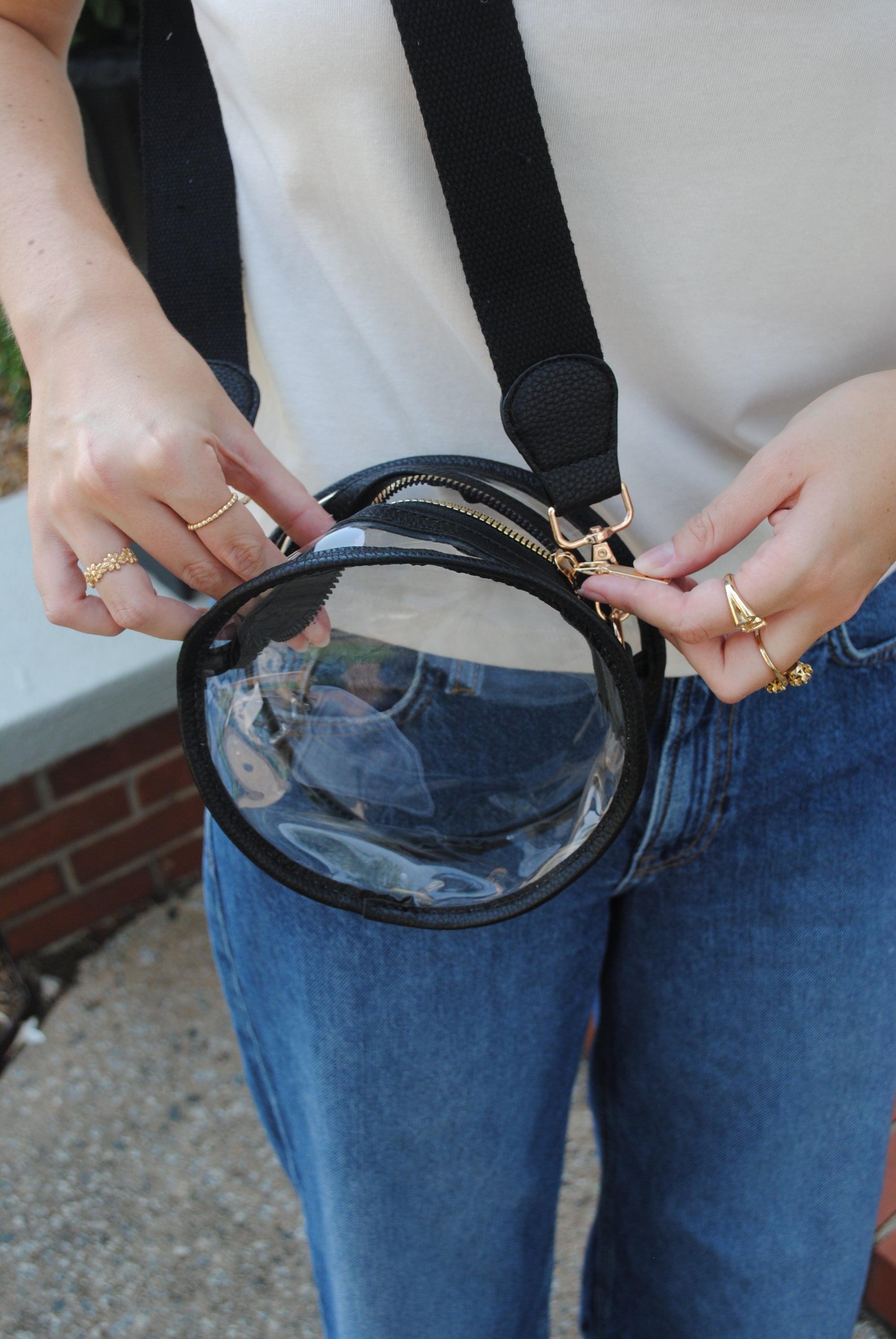 "END ZONE" Clear Bag