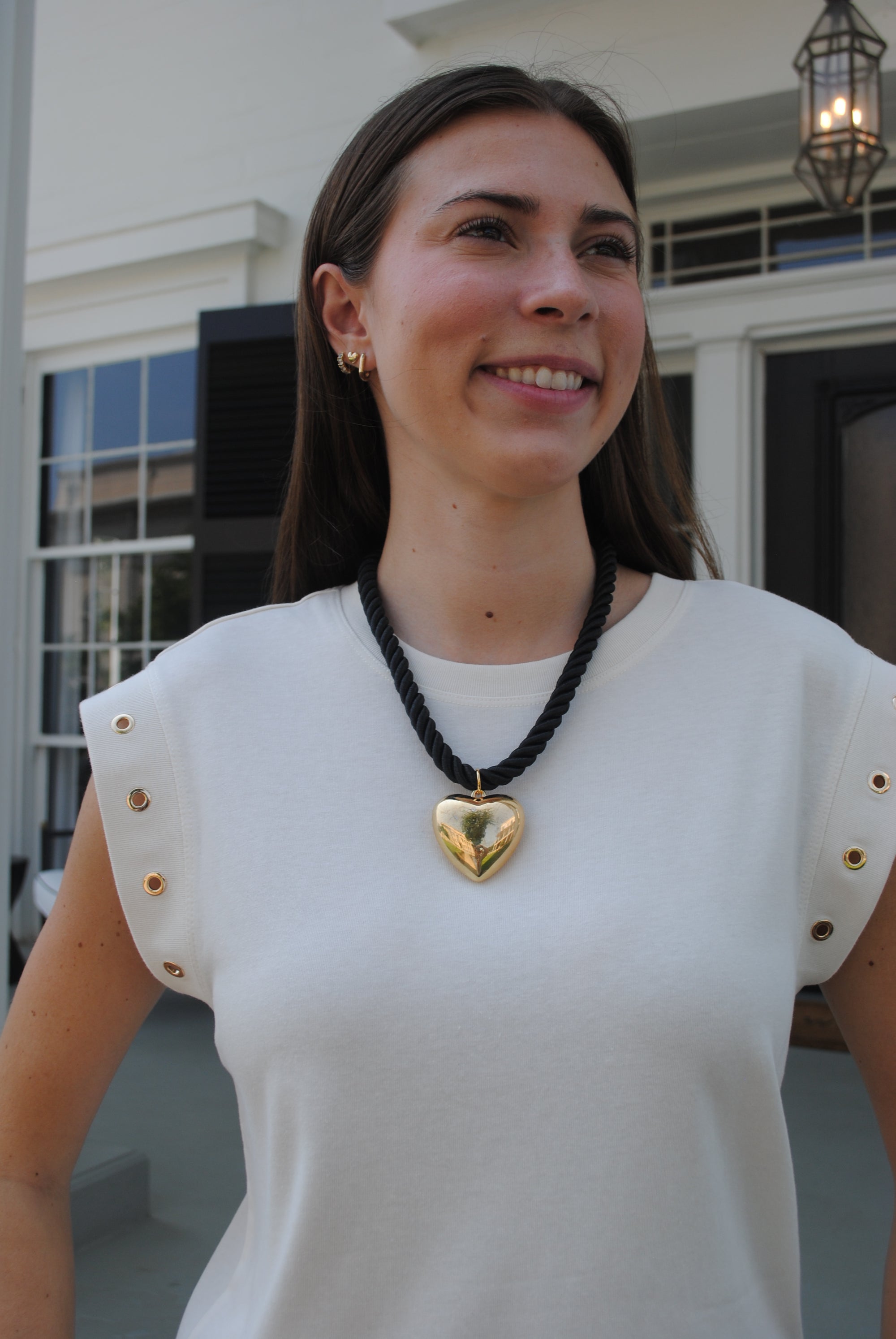"SATURDAY SPIRIT" BLACK NECKLACE