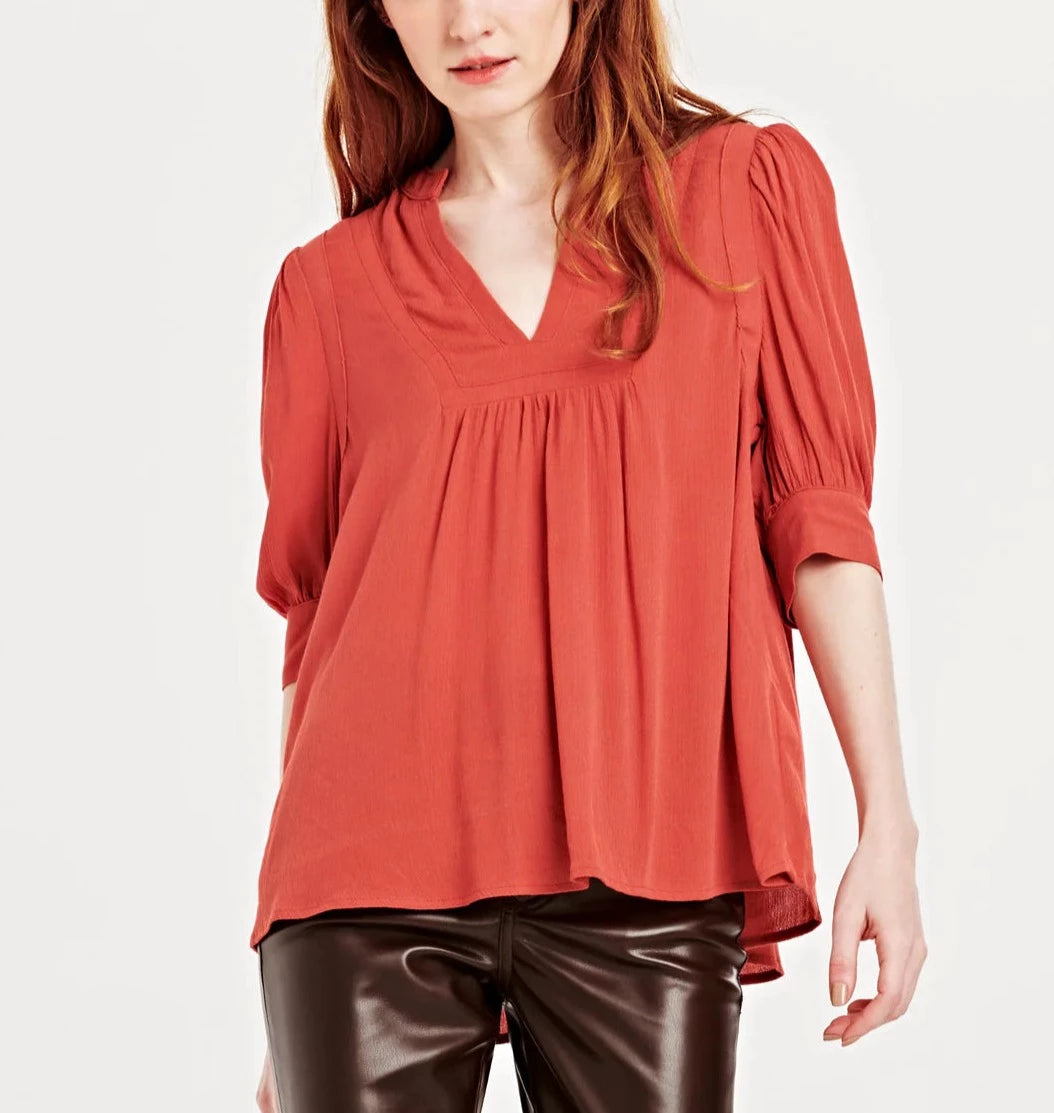 RAVEN PUFF CUFF TOP