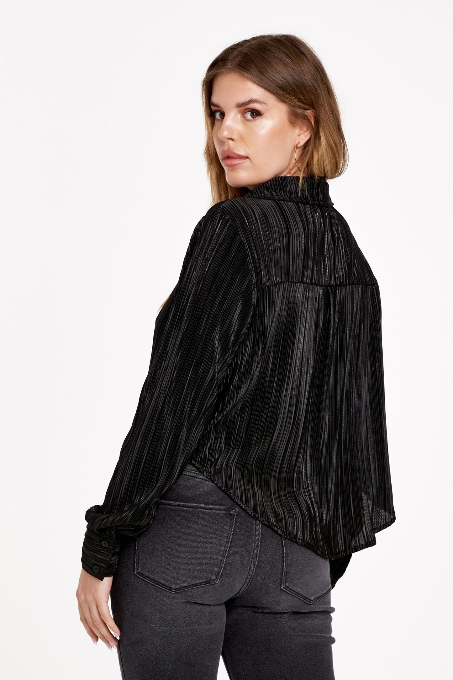 XARA BUTTON UP BLOUSE