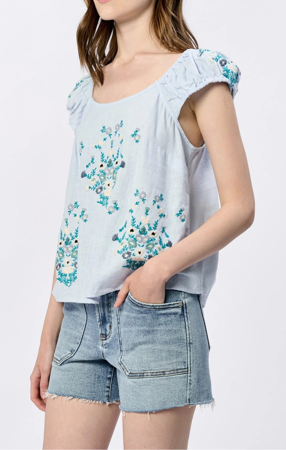 "GLAD HEART" TOP