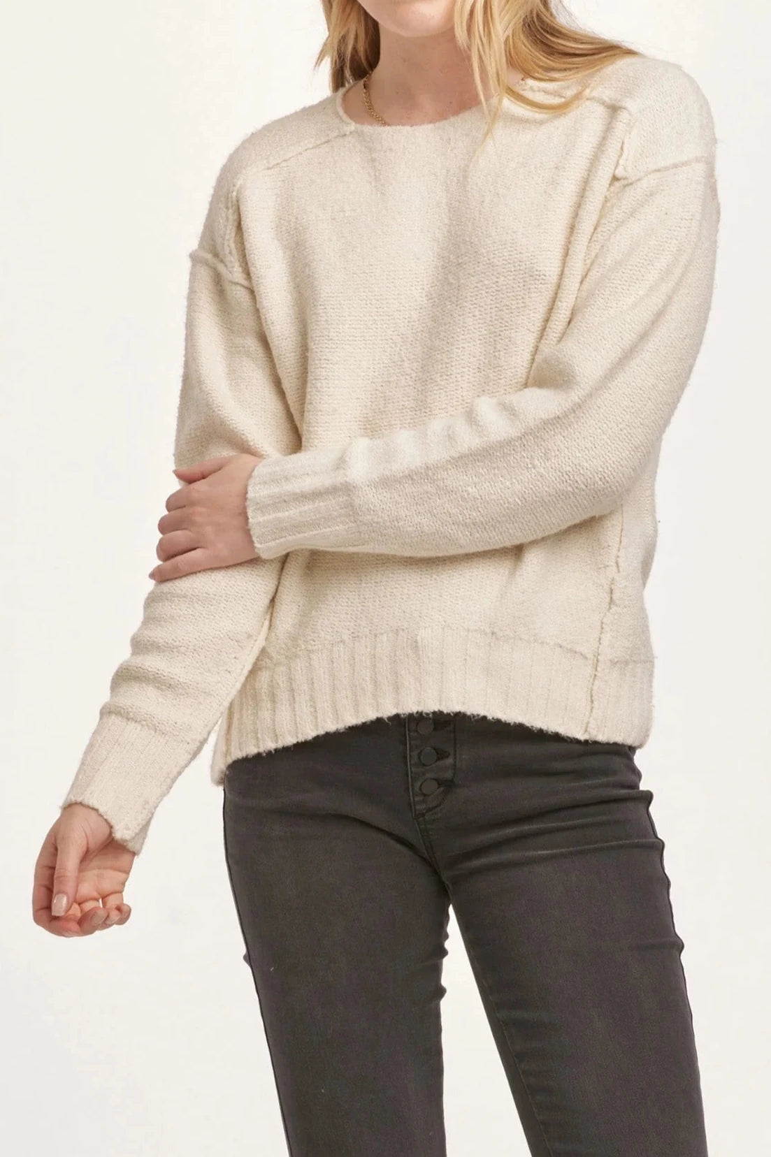 "OPEN MY EYES" SWEATER