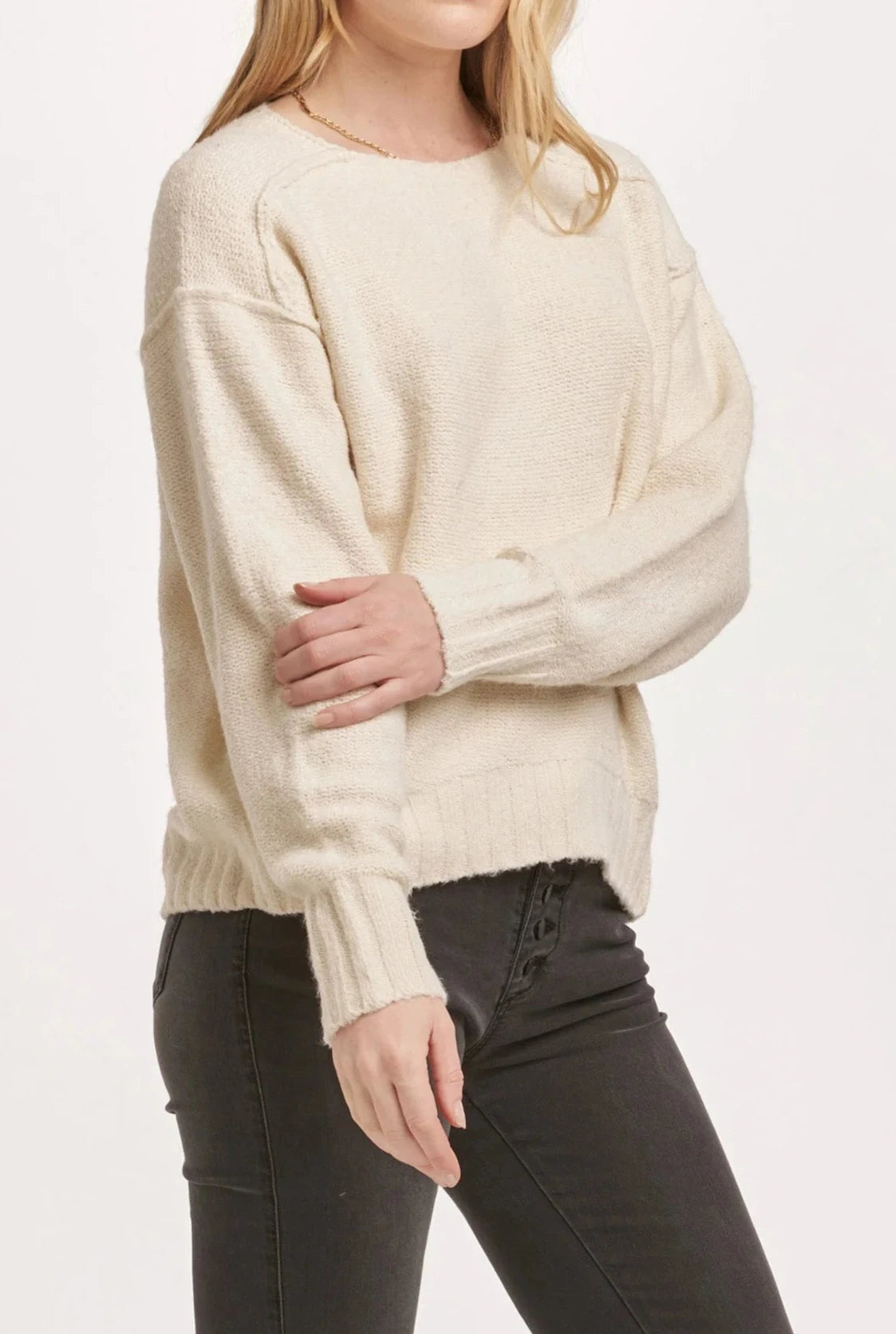 "OPEN MY EYES" SWEATER