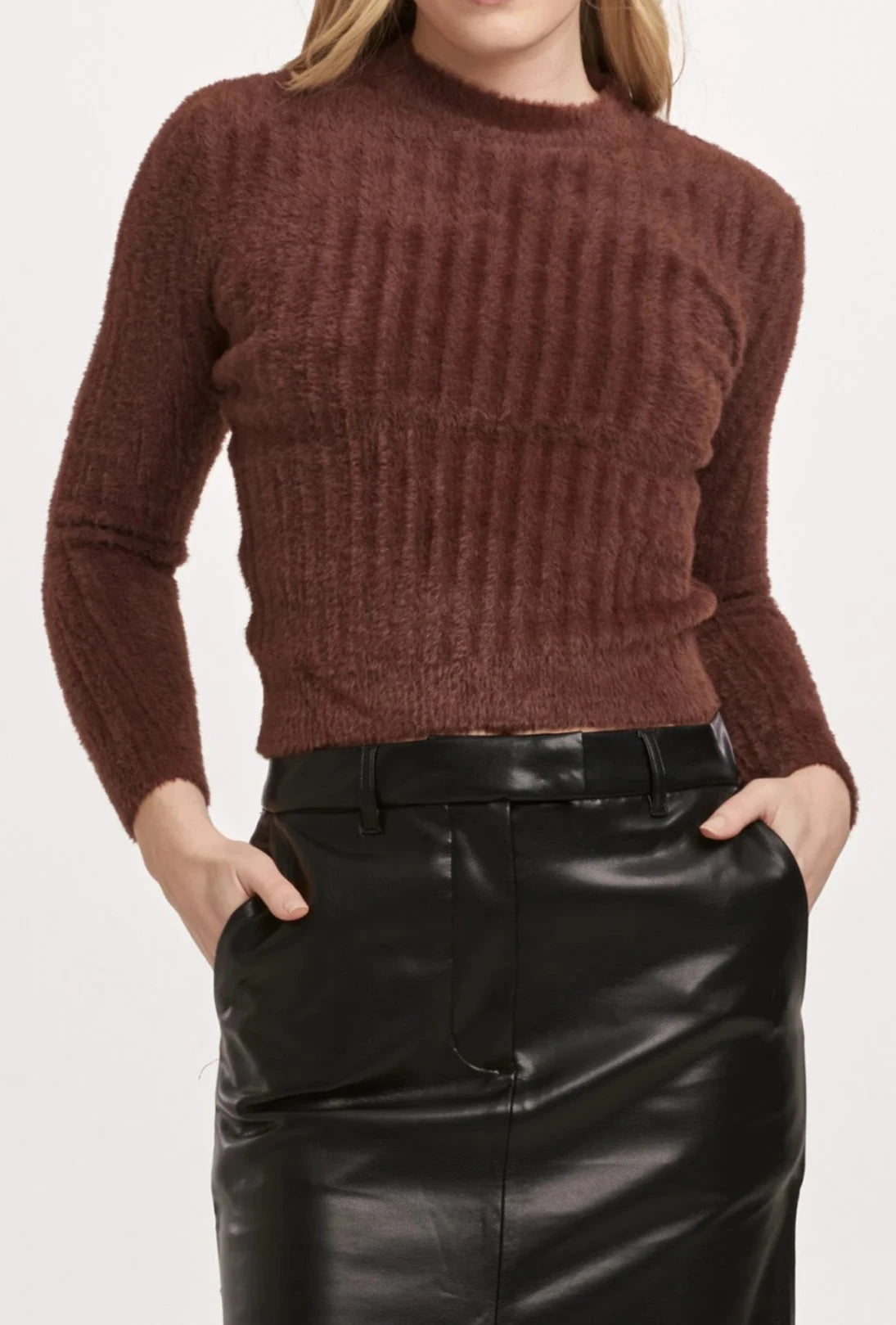 CHOC BROWN SWEATER