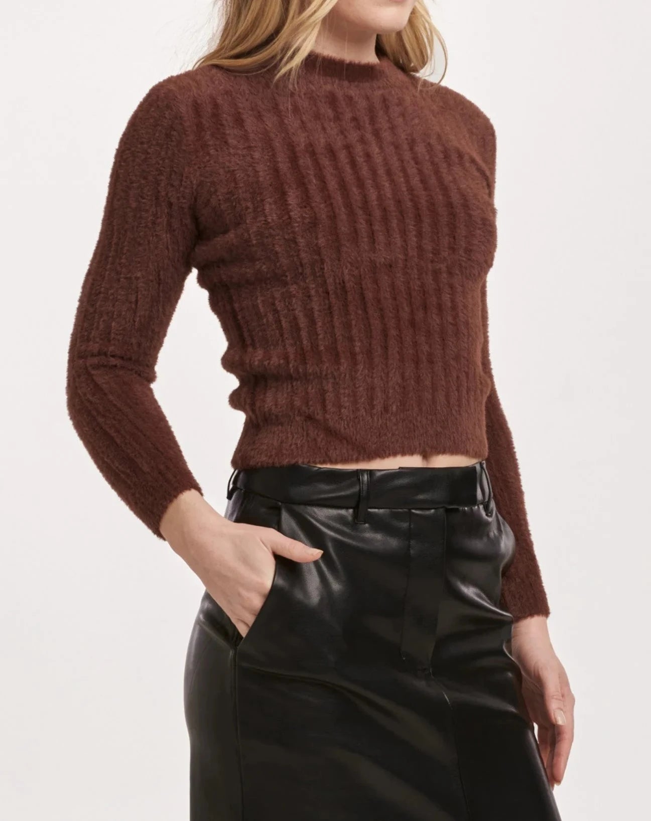 CHOC BROWN SWEATER
