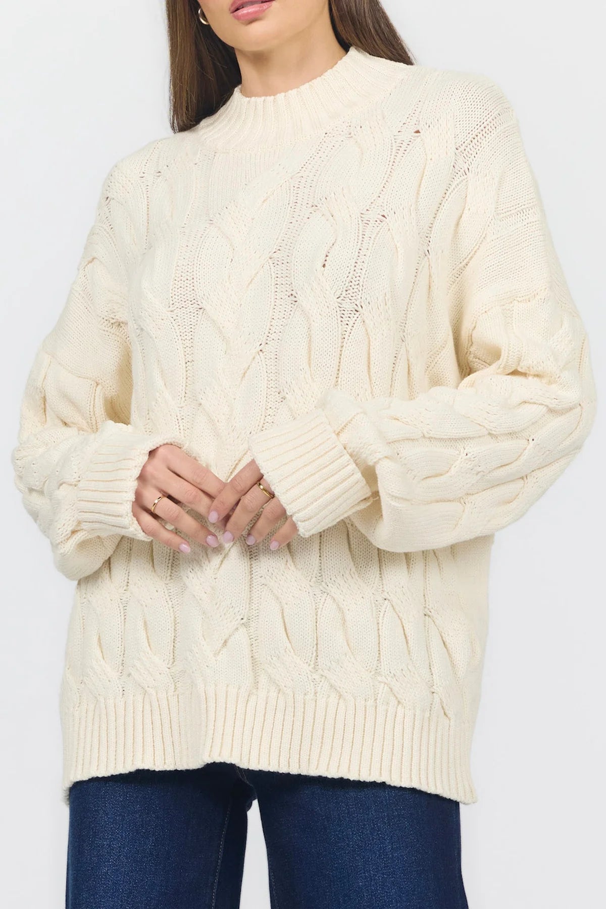 "YVETTE SWEATER" by Dear John