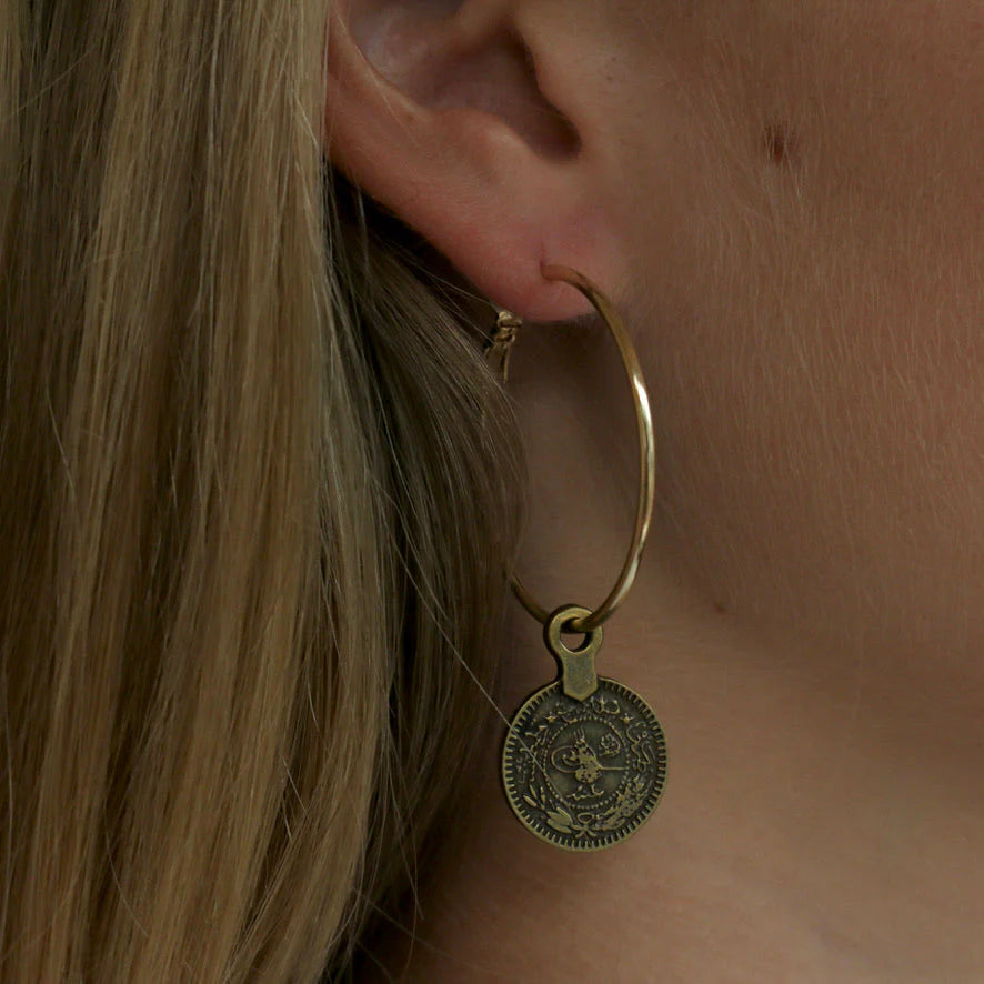 GOLDEN CHILD EARRINGS by InspireDesigns
